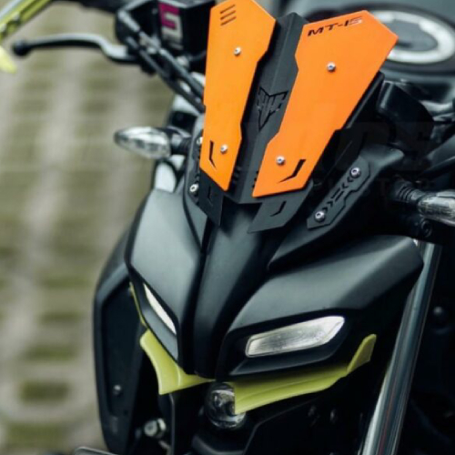 Yamaha MT 15 Bike Metal Visor Wind Deflector